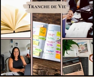 Extrait de storytelling personnel d’Annie avec son visuel Tranche de vie